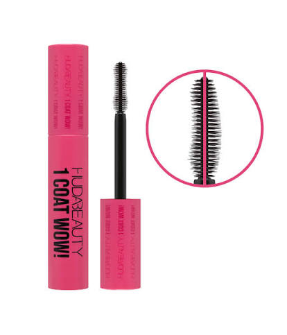 Huda Beauty - مسكارا 1 كوت واو تطويل و تكثيف الرموش