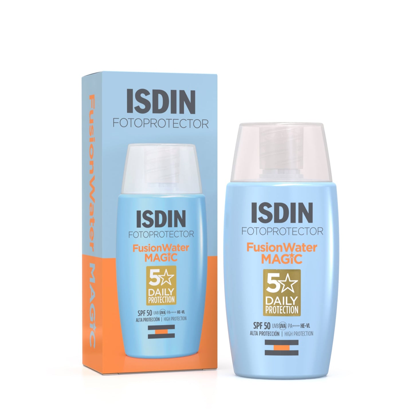 ازدن - واقي ازدن فيوجن ووتر الشفاف spf 50+