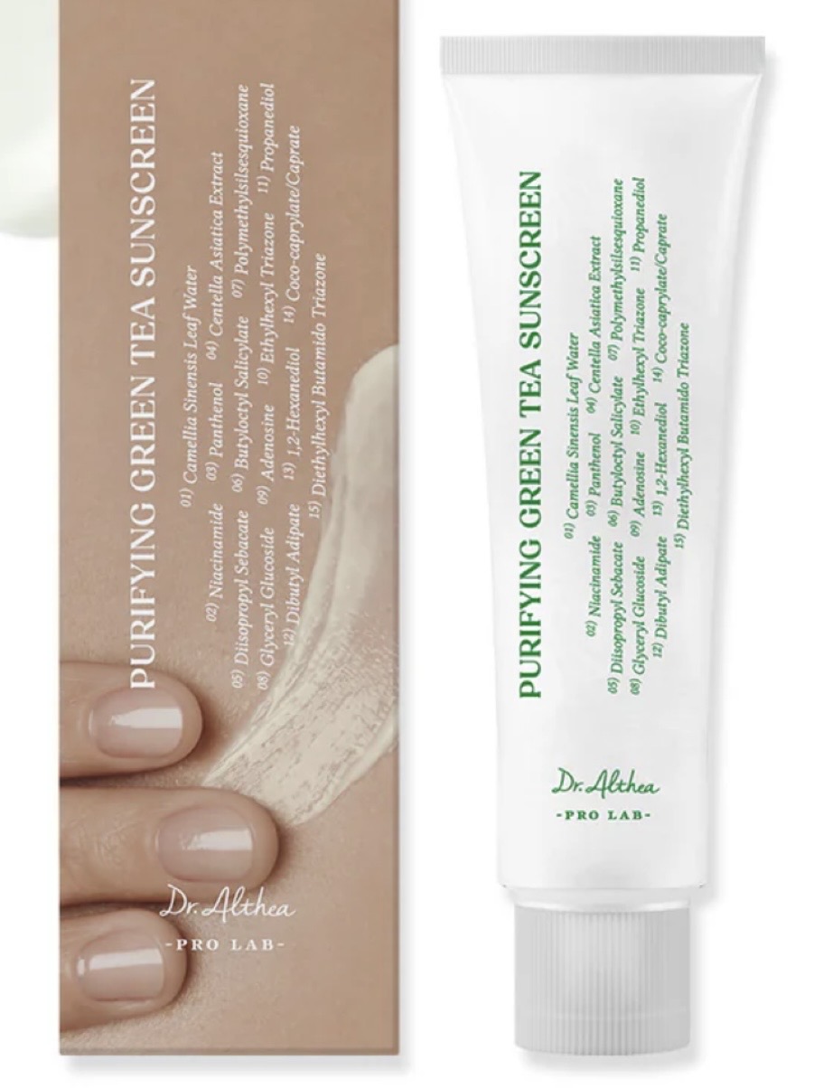 دكتور الثيا - واقي شمس بالشاي الاخضر spf50